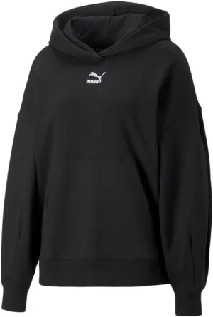 PUMA Classics Oversized Hoodie Puma Black XS
