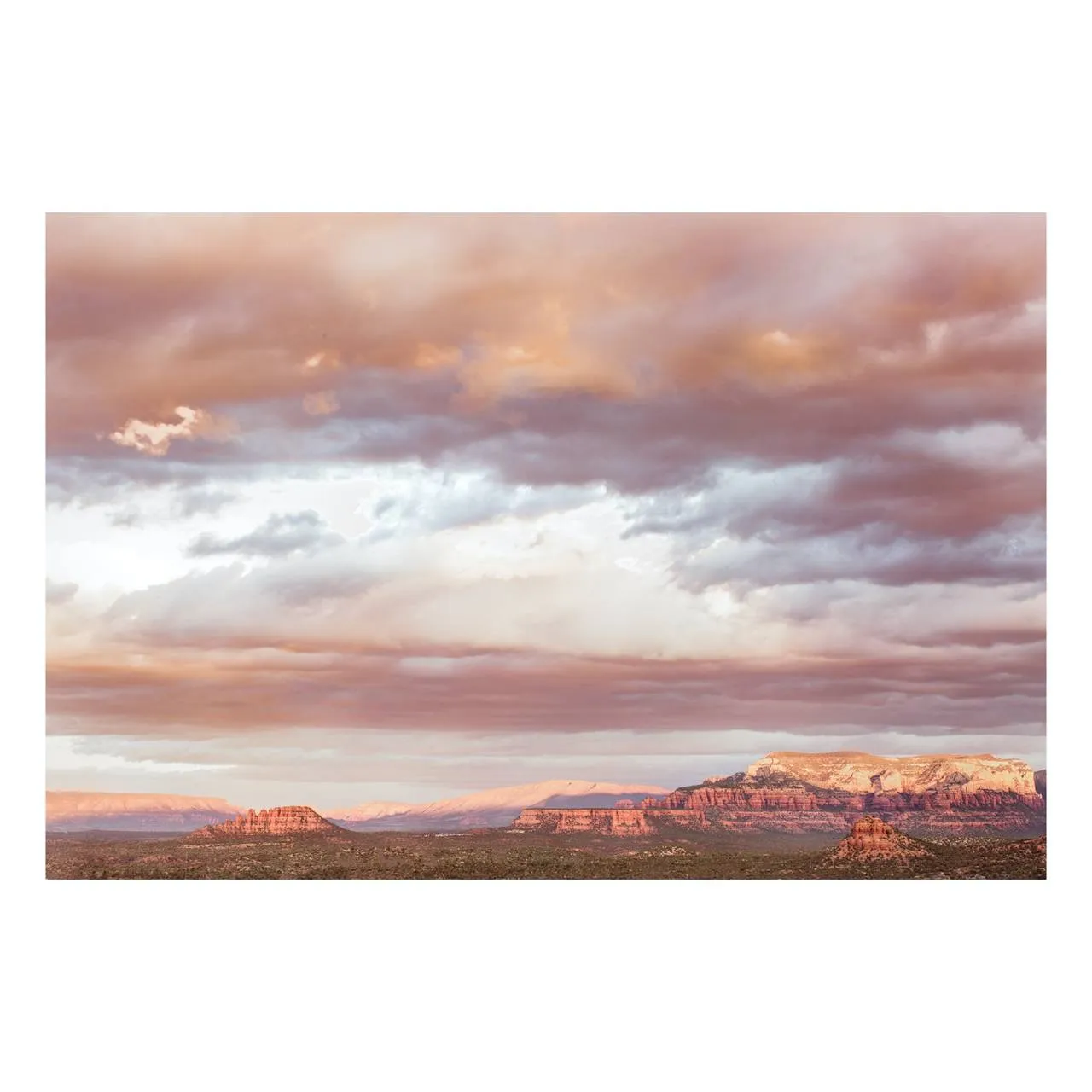 "Sky in Sedona at Sunrise" | Desert Photography Print