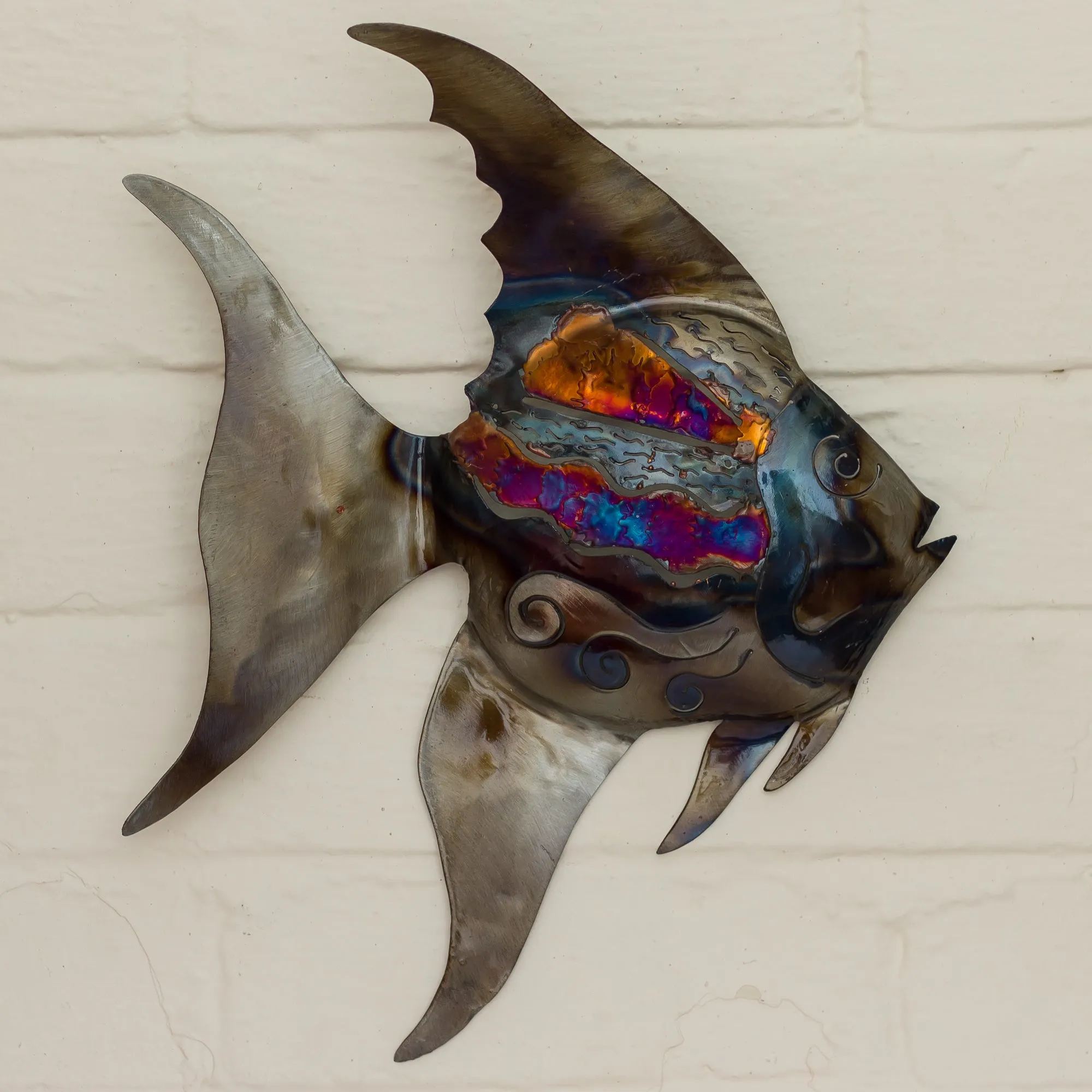 Recycled Tin Tropical Fish