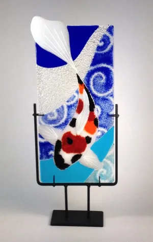 Red and Black Koi