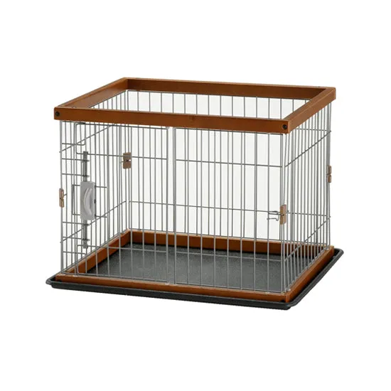 Richell 2-Way Pet Pen Brown