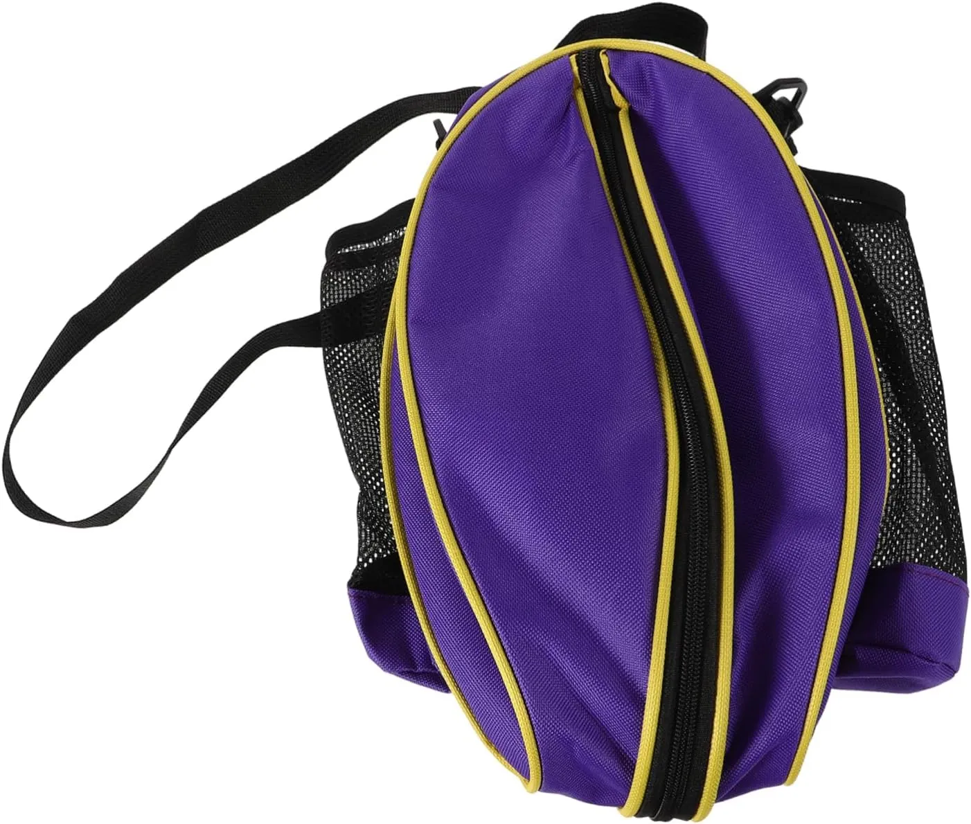 Rugby Sports Bag Versatile for Basketball Football Catchers Gear Oxford Fabric Side Pockets Comfortable Single Shoulder Strap