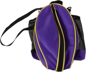 Rugby Sports Bag Versatile for Basketball Football Catchers Gear Oxford Fabric Side Pockets Comfortable Single Shoulder Strap
