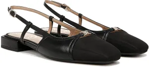 Sam Edelman Women's Kara Ballet Flat, Black Leather, 7