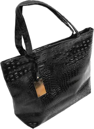Stylish Women's Print Handbag Large Capacity Tote Bag Comfortable Handle Suitable for Occasions