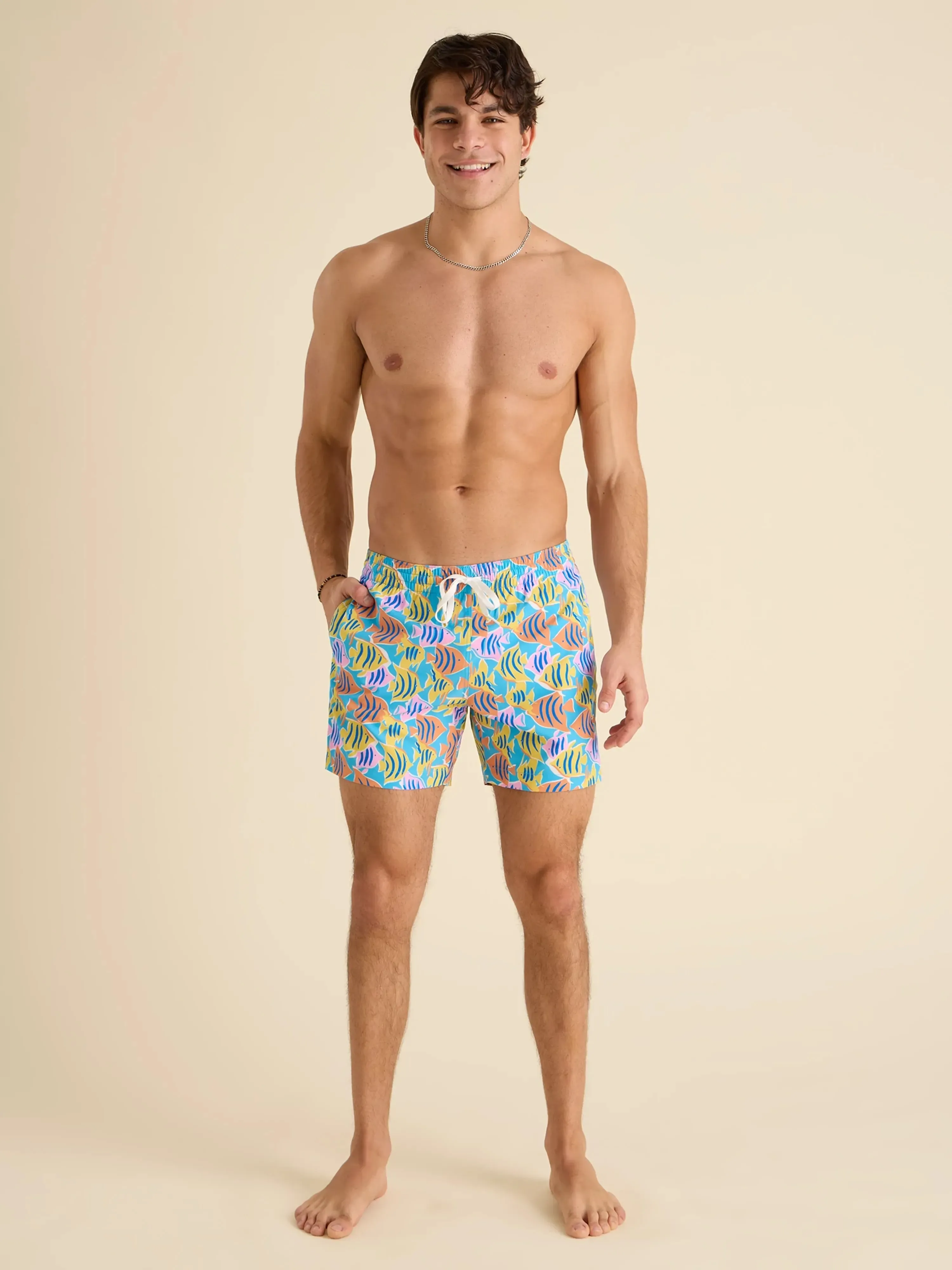 The Fish Tanks 5.5" (Classic Lined Swim Trunk)