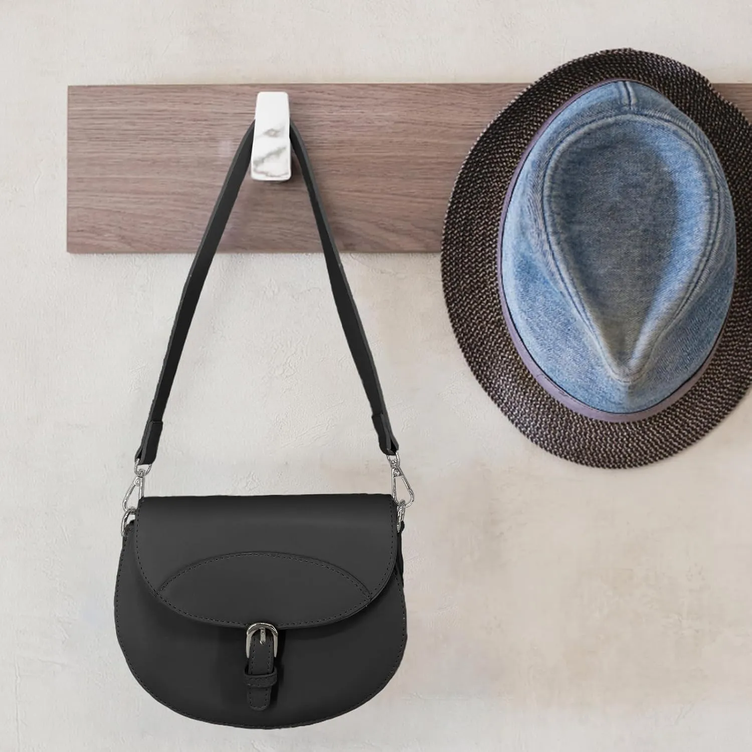 Top Handle Tote for Women, Vegan Leather Structured Work Bag with Zippered Compartments