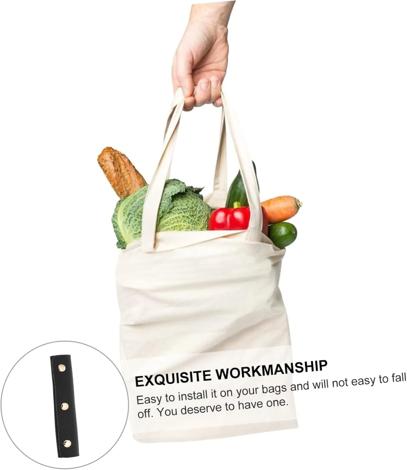 TOPPERFUN 4 Pcs Protector Wrap for Purse Luggage Handle Grip Bag Handle Cover Comfortable Saddle for Bag Decoration
