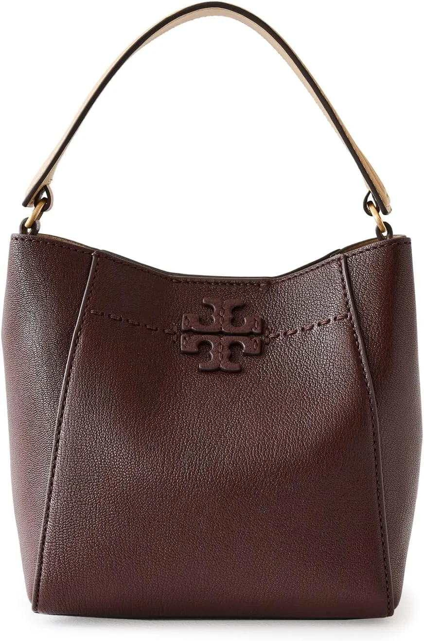 Tory Burch Women's Mcgraw Textured Small Bucket Bag
