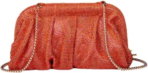 Women Full Diamonds Evening Handbag Rhinestone Clutch Purse for Party Prom Cocktail Wedding, Black